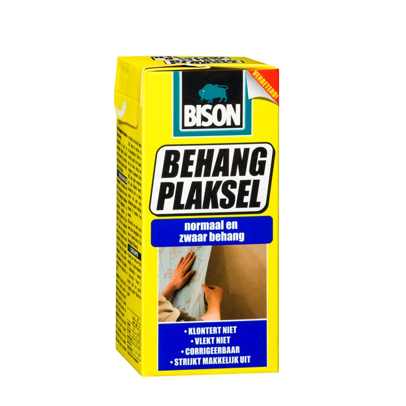 Bison wallpaper paste for normal and heavy wallpaper.