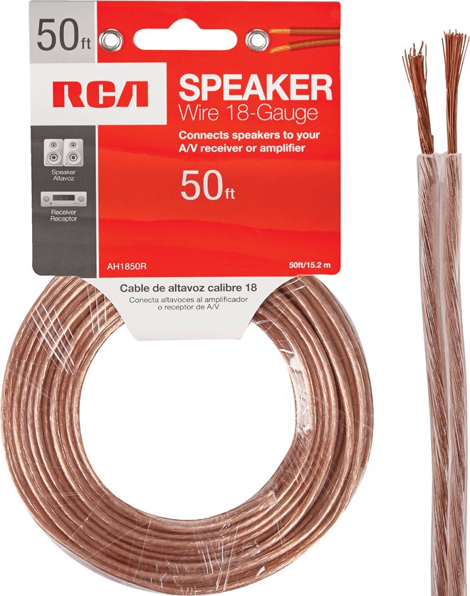 50&apos; 18Ga Speaker Wire