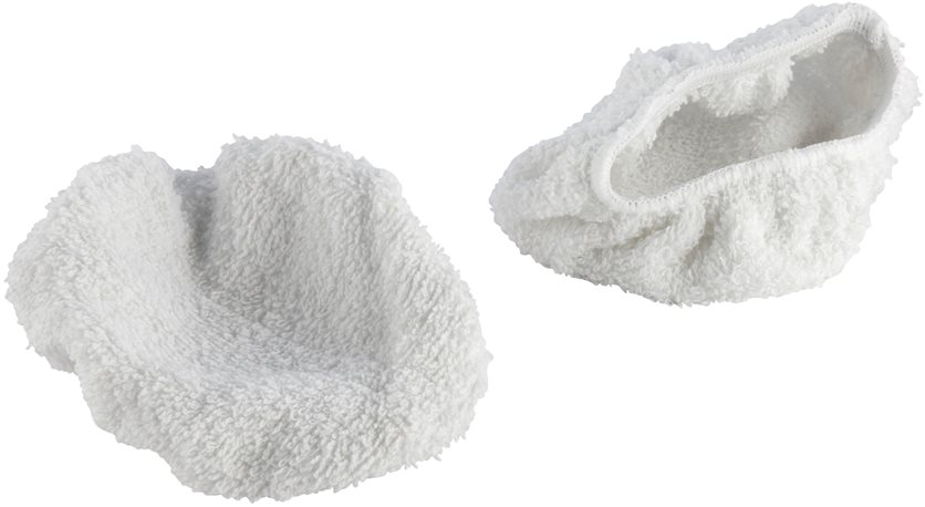 Washable Cotton Polishing Bonnet, (2-Pack)