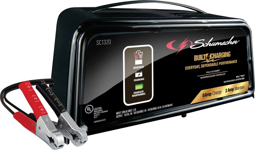 Manual 12V 6A Auto Battery Charger