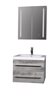 Bathroom cabinet & mirror.