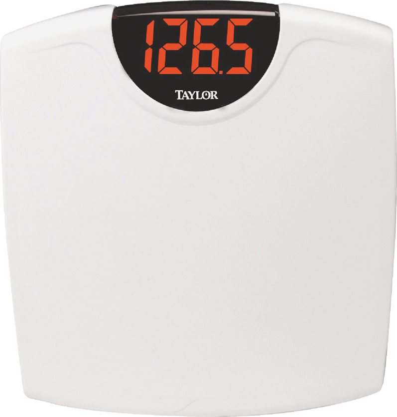 White Digital Bath Scale