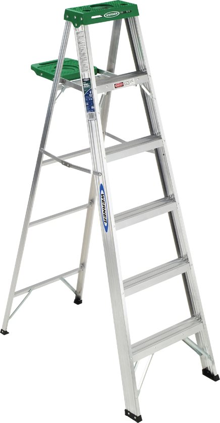T-2 6&apos; Aluminium Stepladder
