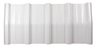 Pvc Ridge, White, Width 250 x 250 mm, L=1120 mm