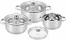 Leipzig Cookware 6 Piece Set Stainless Steel