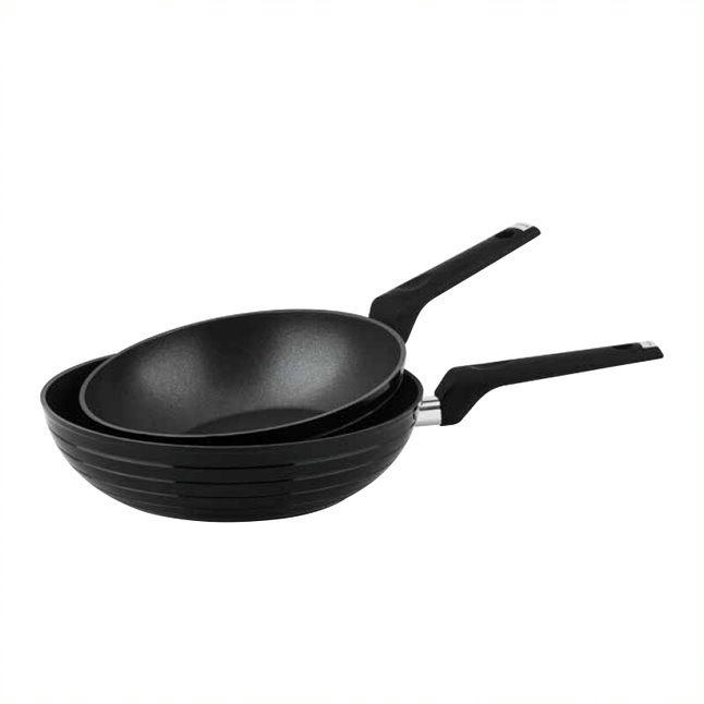 Monheim 24 & 28cm Wok Set