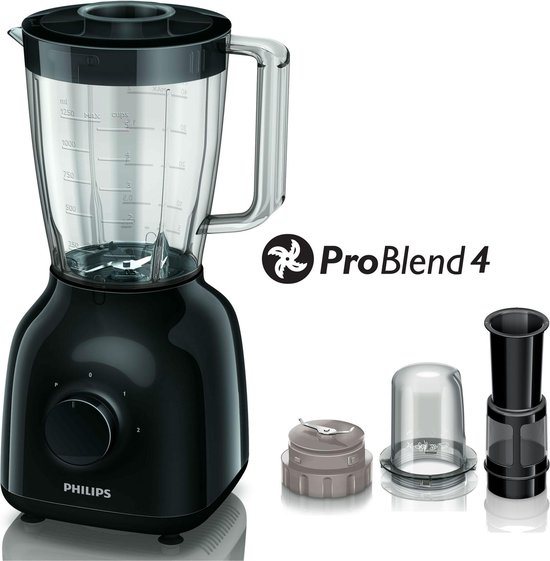 Philips Blender 1.5L Black