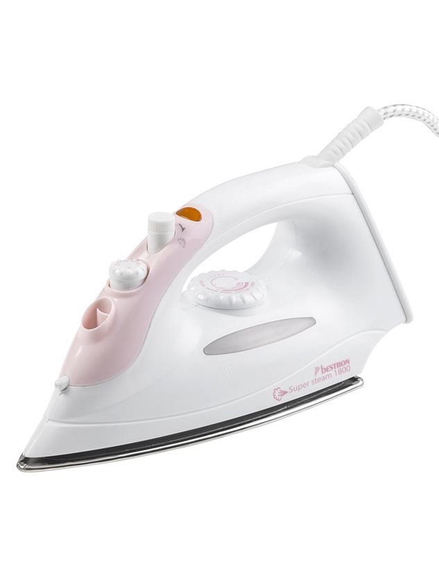 Steam Iron 1800W White/Pink